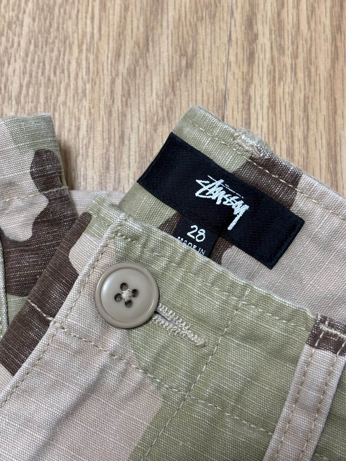 [남녀공용] STUSSY 스투시 카모 카고 팬츠/샌드 카모 컬러 상품이미지10