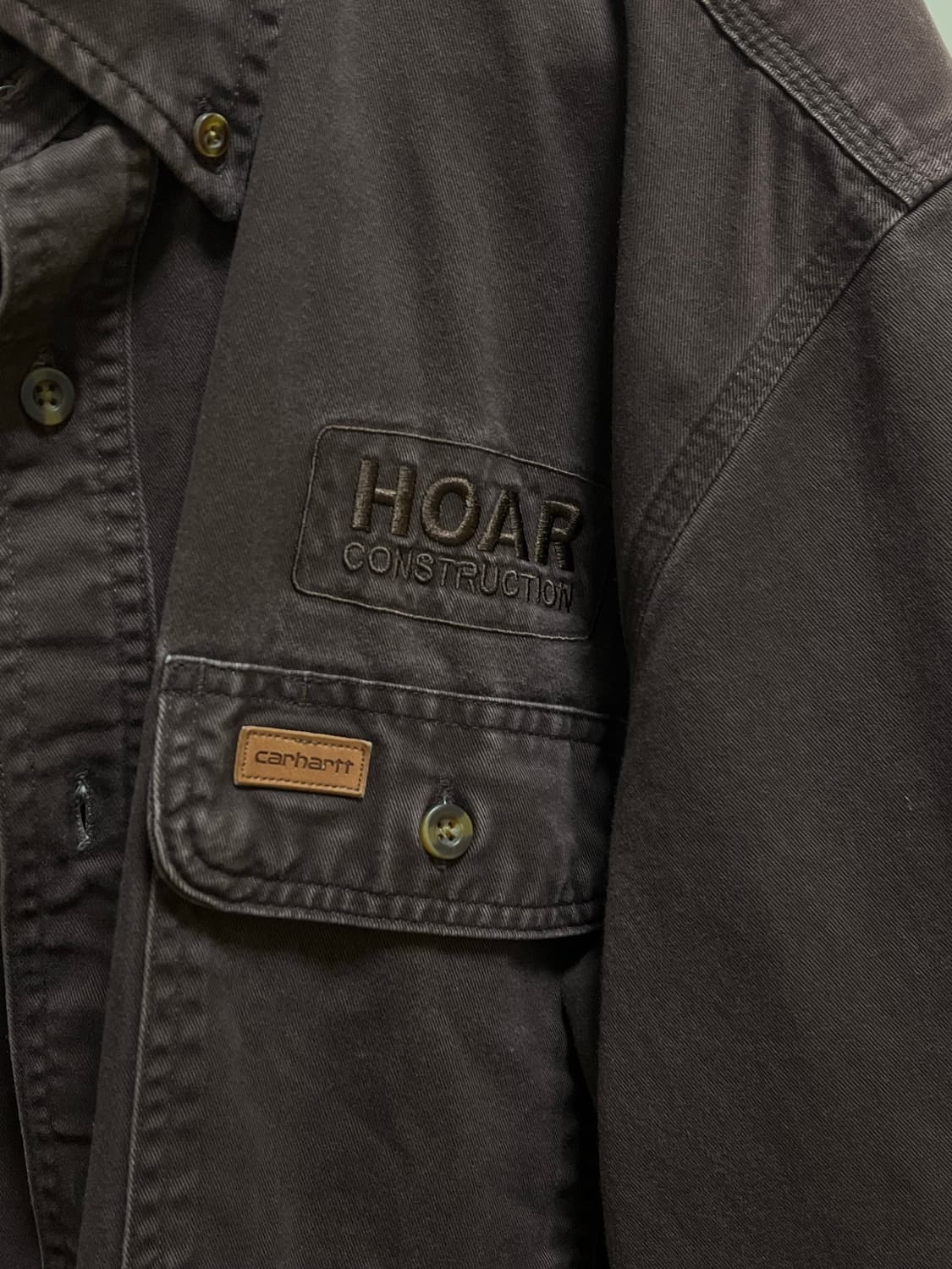 Carhartt work shirt (HOAR construction) 상품이미지2