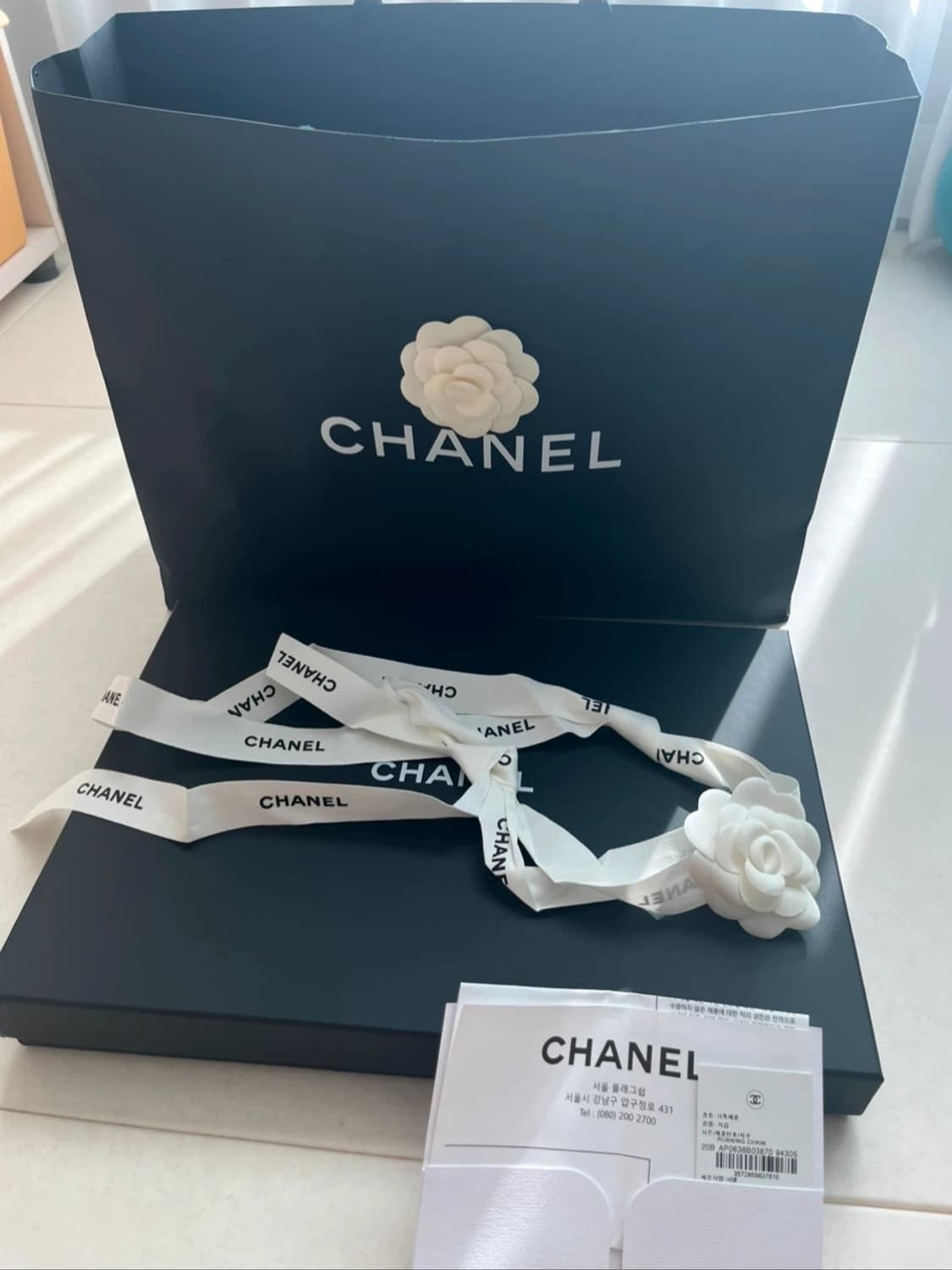샤넬 체인 클러치백 / 새제품급, 한정판 제품 상품이미지9