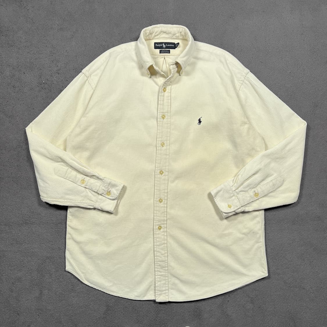 폴로 아이보리 코듀로이 BLAKE 셔츠 상품이미지2