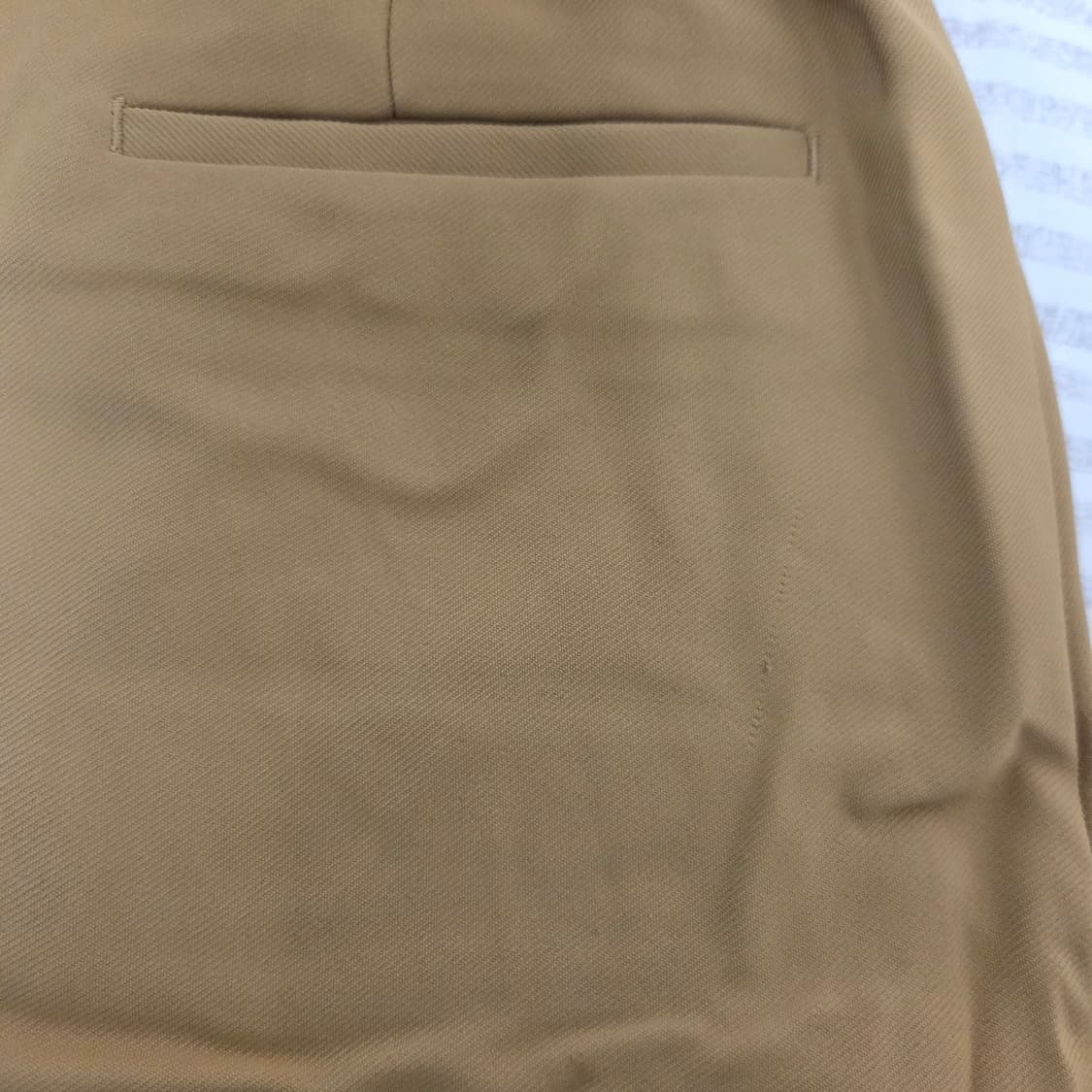 Beams 빔즈 여성 밴딩 슬랙스 팬츠 S-M 상품이미지7