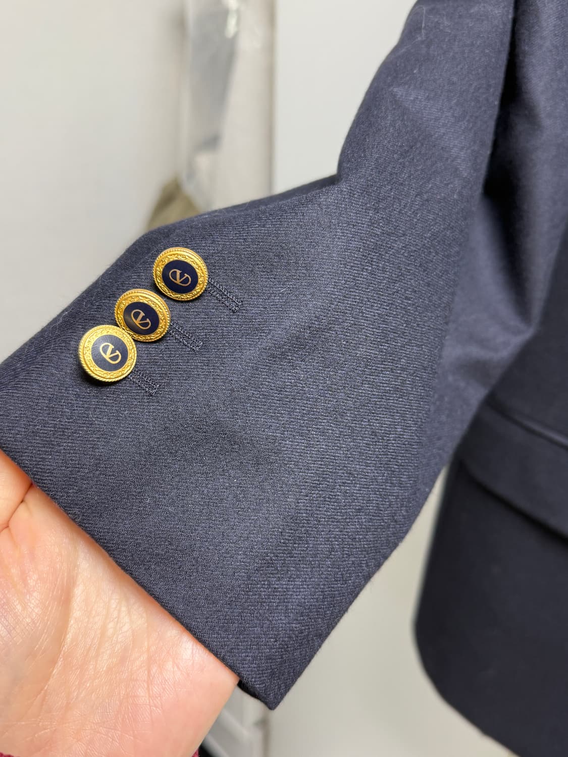 발렌티노 타즈마니아 울 금장 블레이저 자켓  상품이미지2