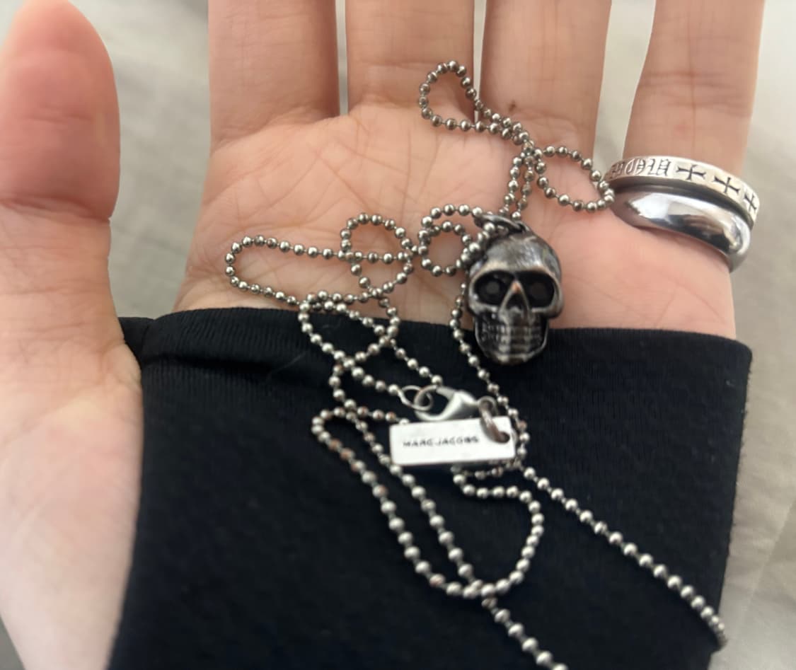마크제이콥스 스컬 목걸이 상품이미지2