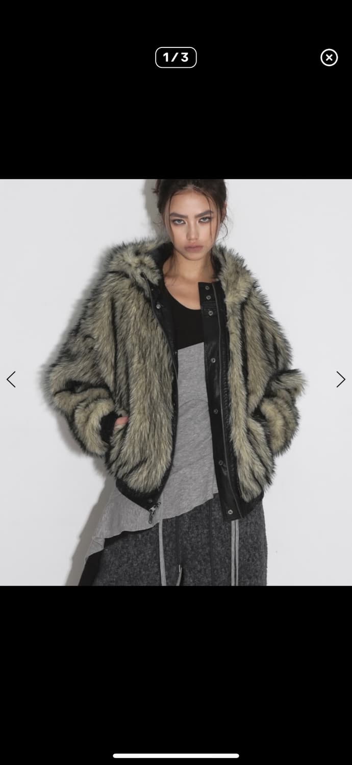 샌드릭 퍼자켓 REVERSIBLE FUR LEATHER 상품이미지1