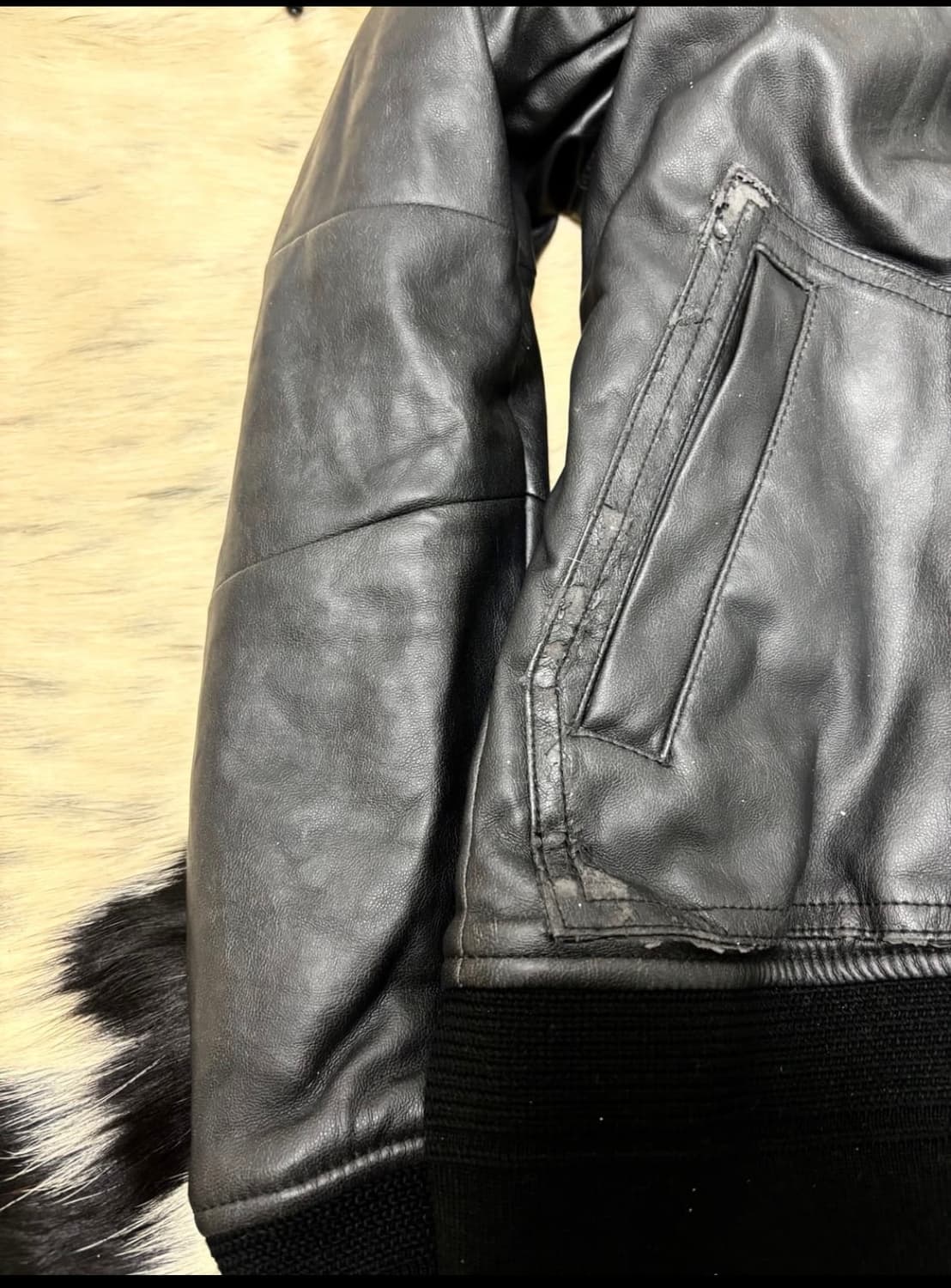 [Opium Moussy]Black Hoodie Padded 2-way 상품이미지8