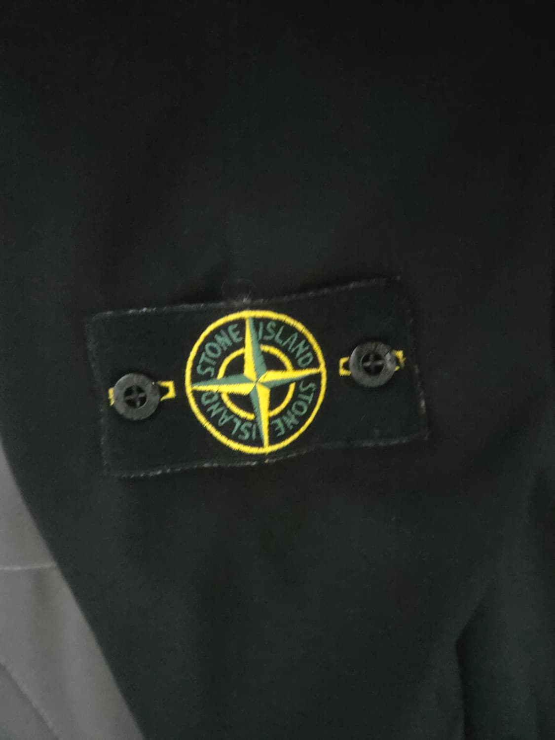[정품] 스톤아일랜드 소프트쉘 바람막이 후드 자켓 S 상품이미지3