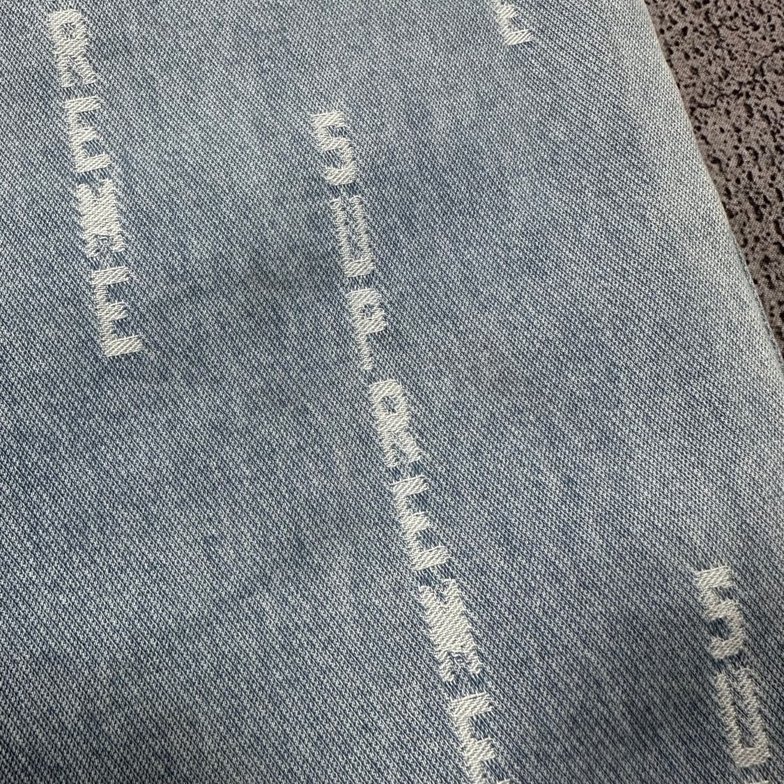 ✨ (바배) 슈프림 올로고 자가드 데님 팬츠 상품이미지8