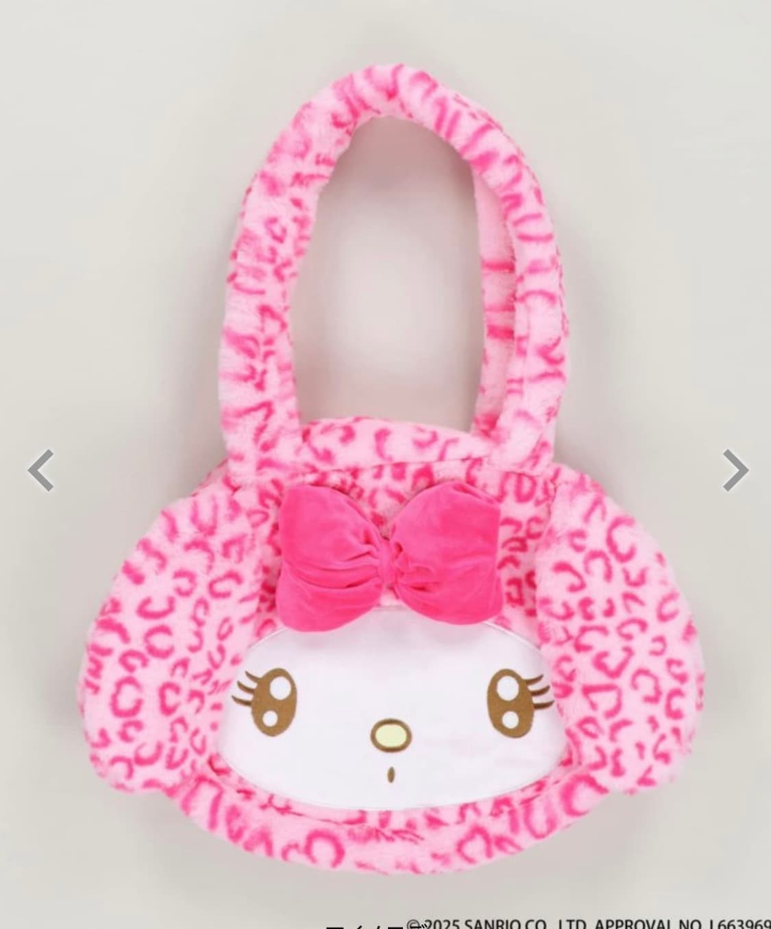 스핀즈 베이비메탈클럽 산리오 슈가바니즈 마이멜로디 페이스백 가방 상품이미지2