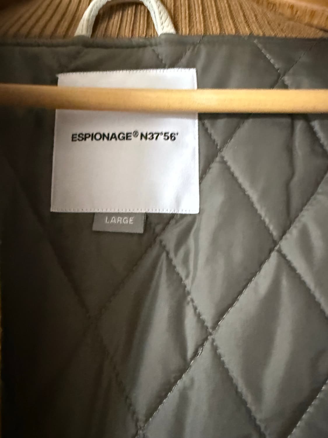 에스피오나지 바시티자켓 탄 컬러 [L] 상품이미지3