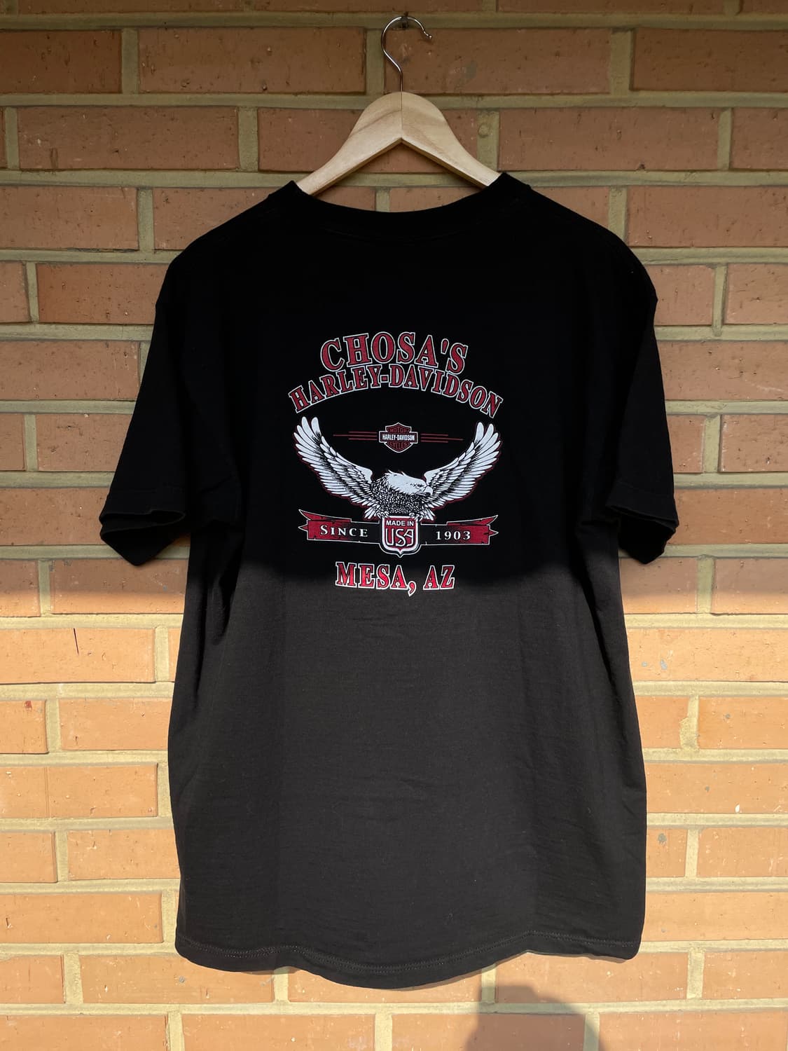 [XL] 00s made USA 할리데이비슨 숏 슬리브 반팔 티셔츠 상품이미지2