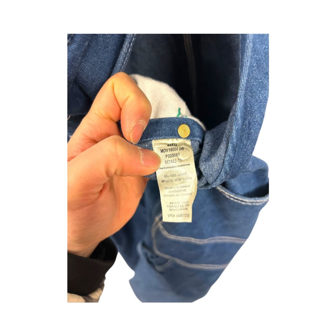 F) 리버티 LIBERTY 워크웨어 데님 오버롤 SO-003 상품이미지8