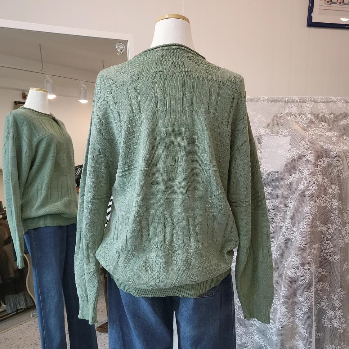 Bradlay 투버튼 면니트(made in Japan) 상품이미지8