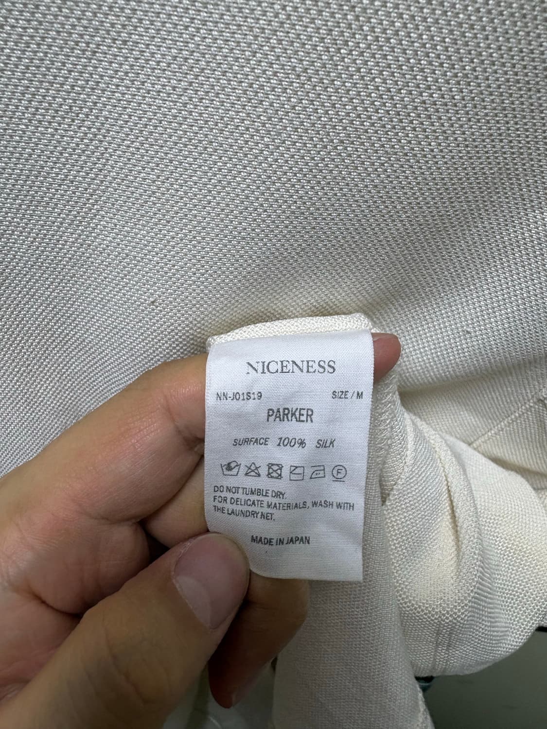[M] 나이스네스 PARKER 실크 100 반팔 niceness 상품이미지9
