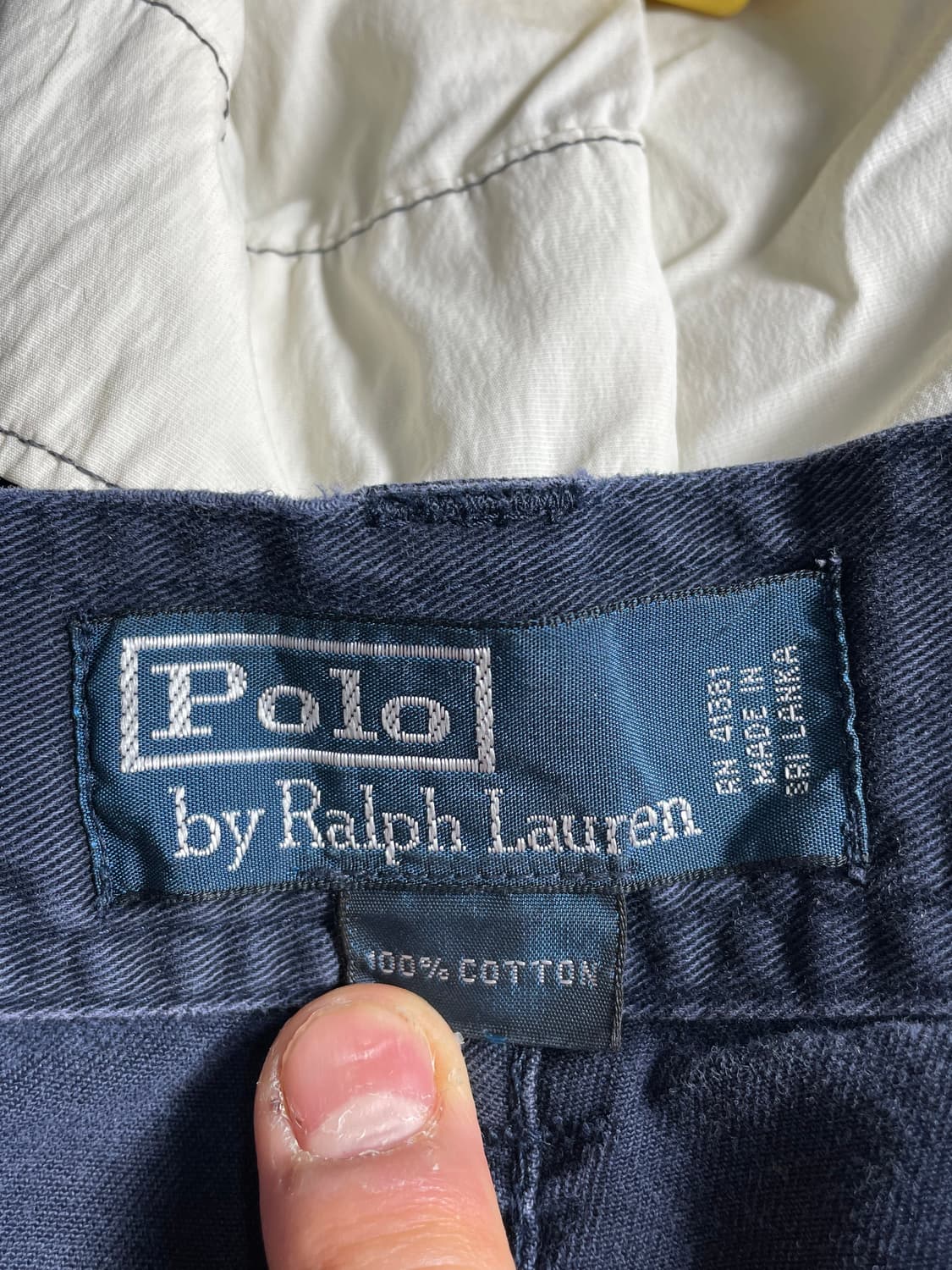 폴로 랄프로렌 네이비 카고 반바지 상품이미지2