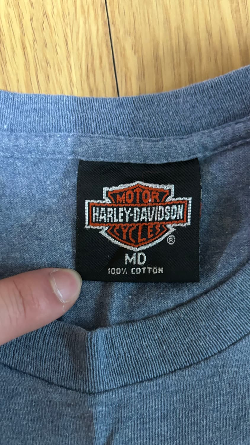 🇺🇸 90s Harley Davidson Printed T-shirt 상품이미지6