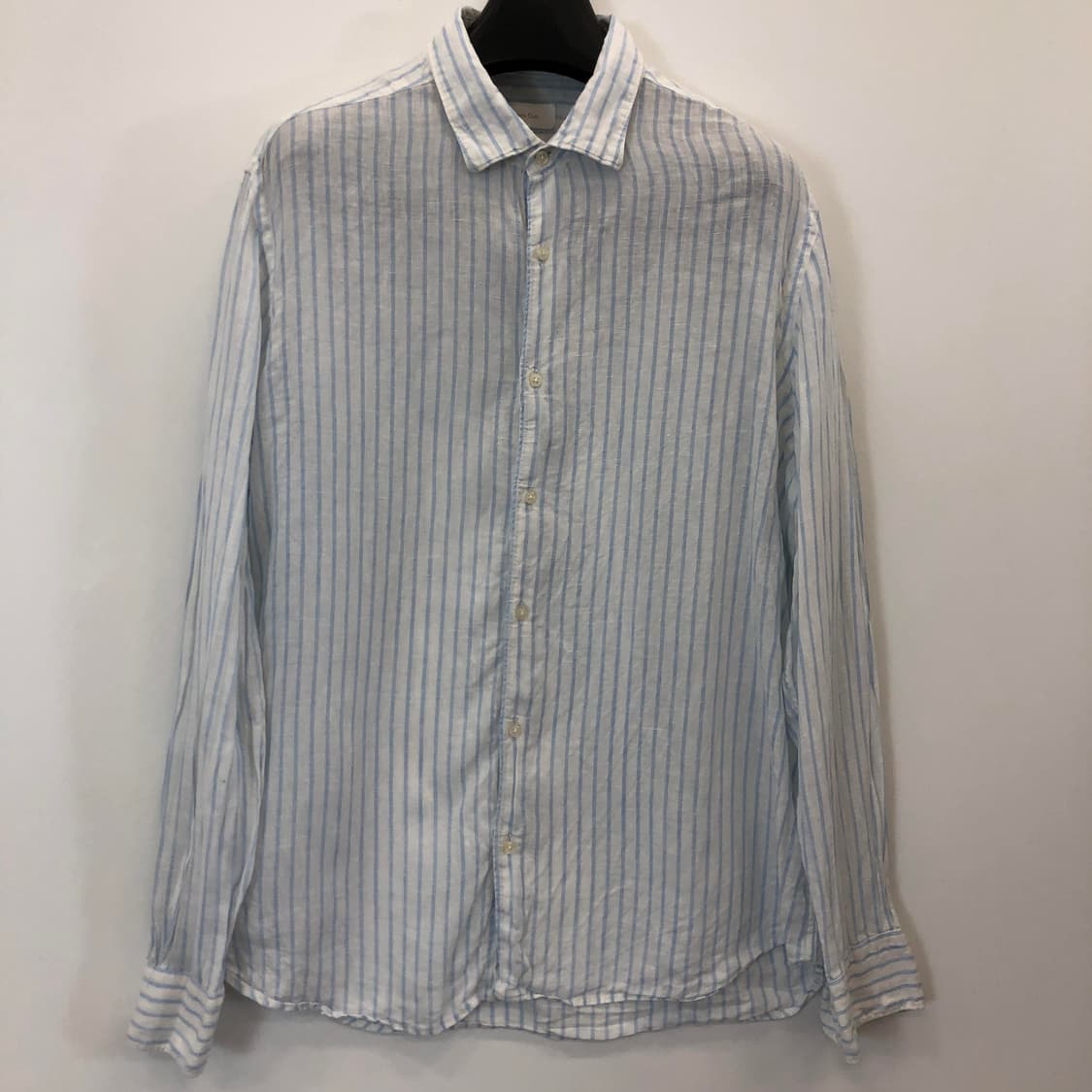 마시모두띠 스카이블루 프리미엄 린넨셔츠 XL 상품이미지1