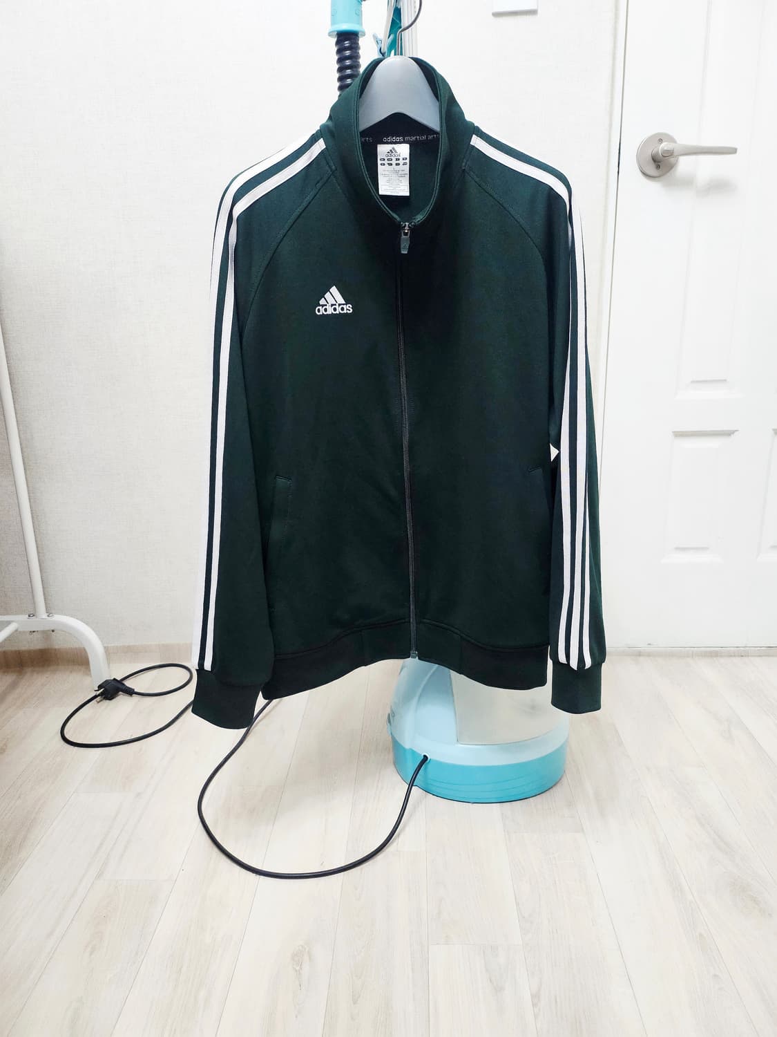 (100)L ☆초대장급☆ 아디다스 마샬아츠 [딥그린] 트랙탑져지 상품이미지1