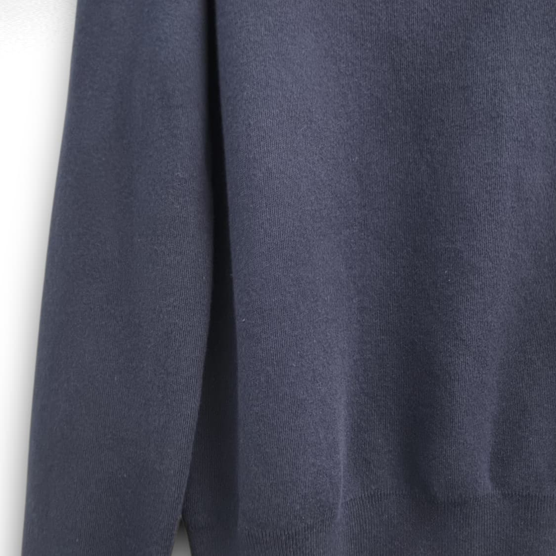 라코스테 여성 크루넥 니트 스웨터 네이비 S 감각적인 로고 상품이미지6