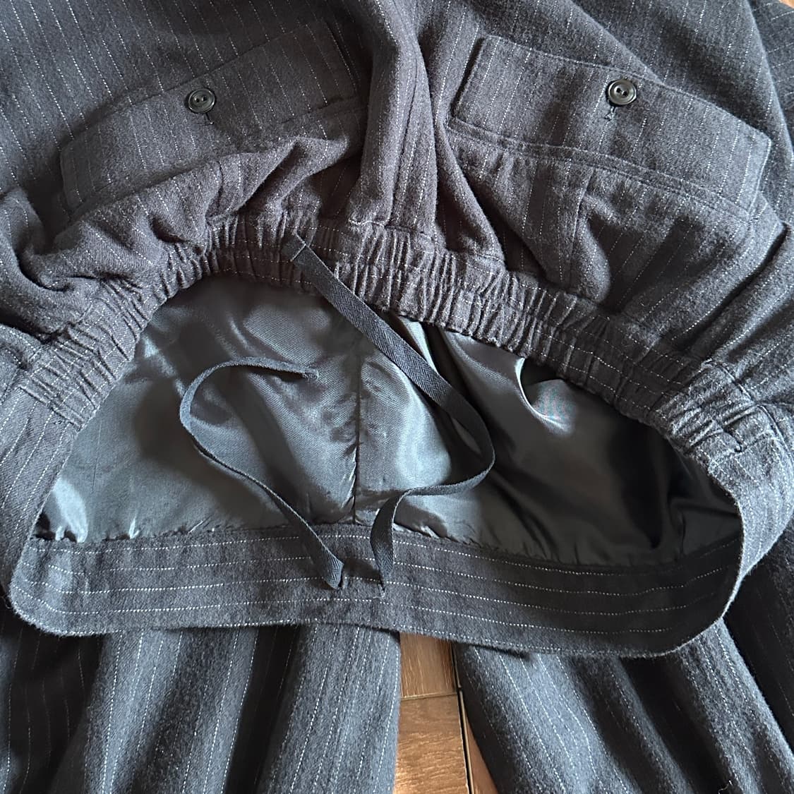 Beams Boy striped linen wool drawers  상품이미지6