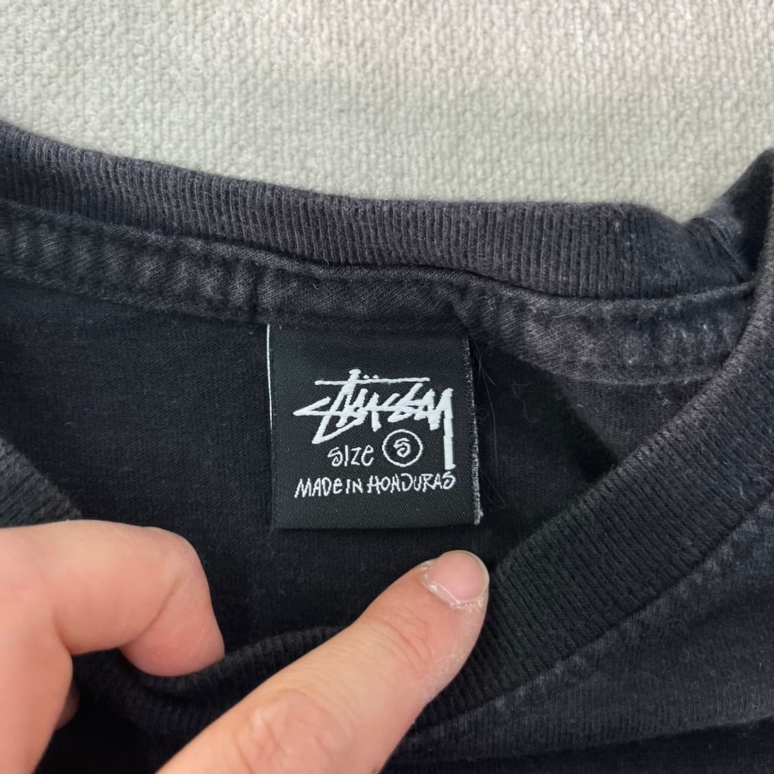 95 스투시 베이직로고 반팔 티셔츠 상품이미지4