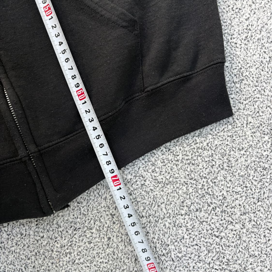 M 챔피온 블랙 후드 집업 0310J 상품이미지7