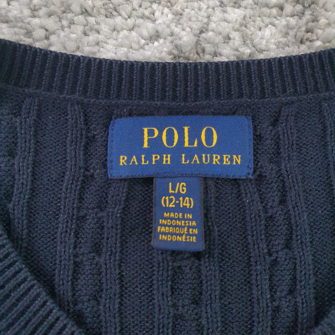 [무료배송] POLO RALPH LAUREN 케이블 니트 가디건 상품이미지2