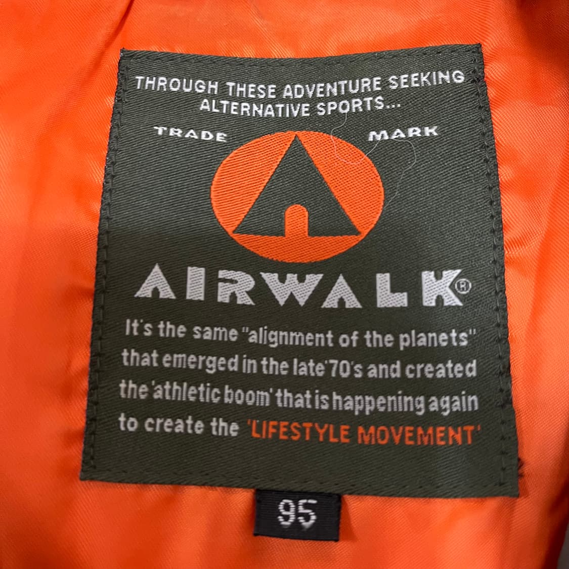 에어워크 아웃도어 후드 패딩 점퍼 M/95 상품이미지9