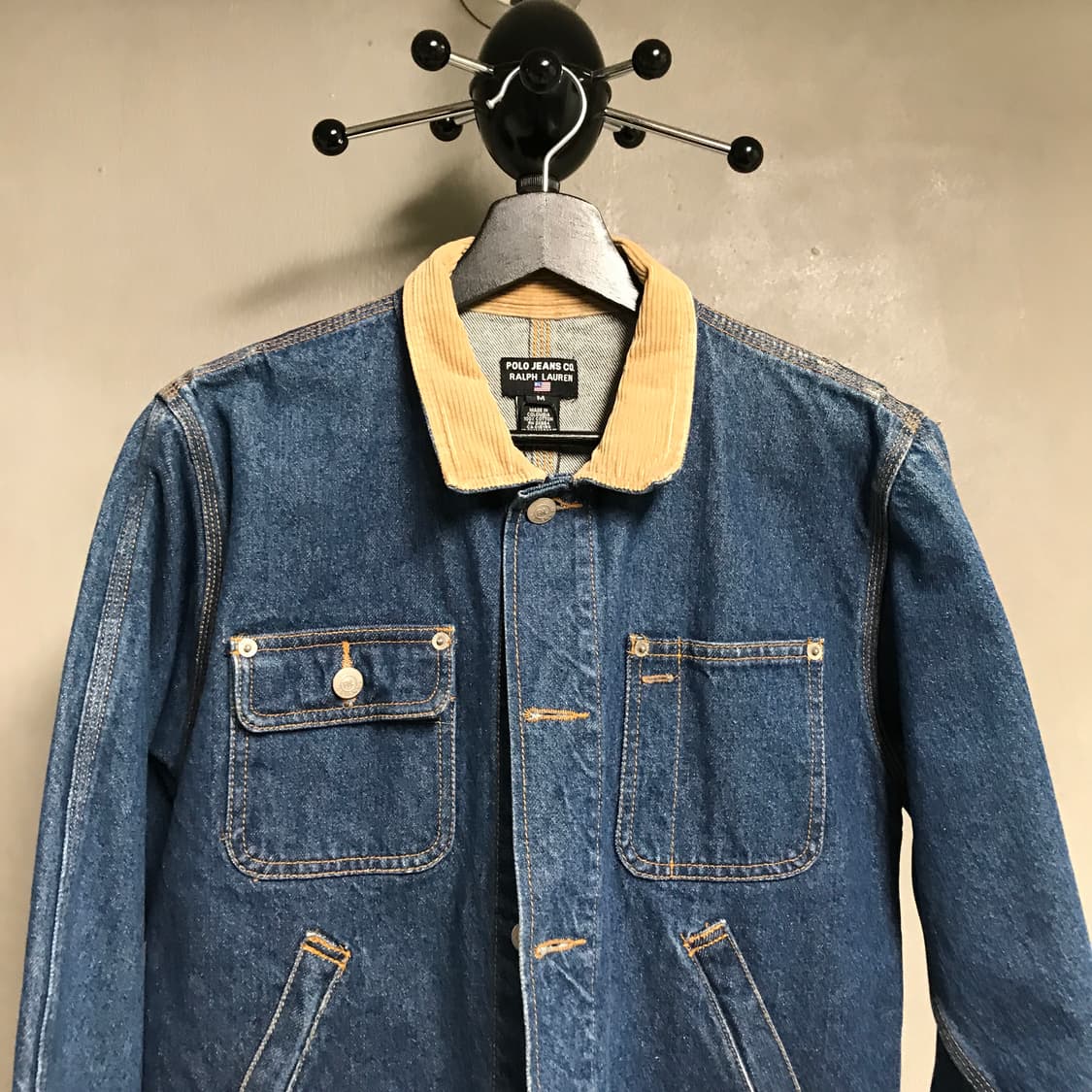 폴로 진스 데님 트러커 자켓 M 상품이미지2