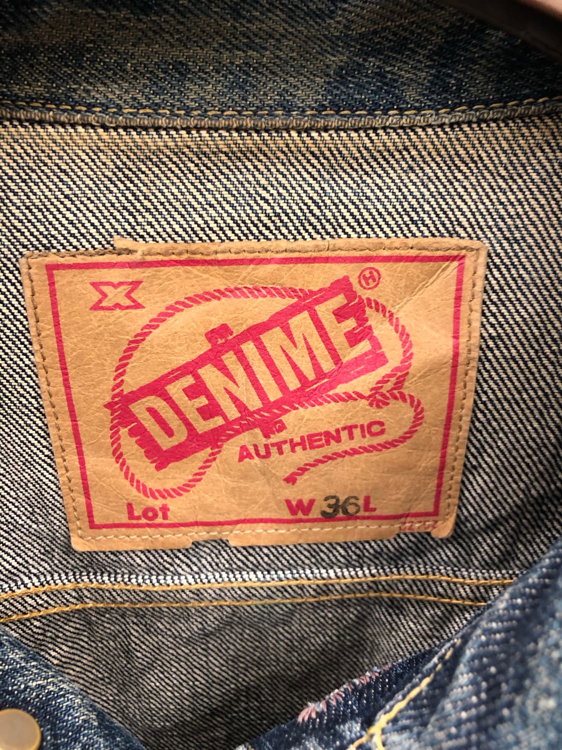 드님 데님 트러커 자켓 상품이미지3