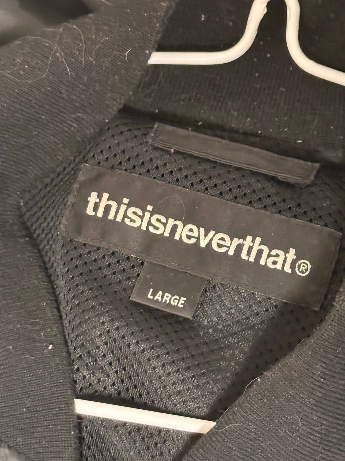 (L)디스이즈네버댓 블루종 자켓 블랙 상품이미지4