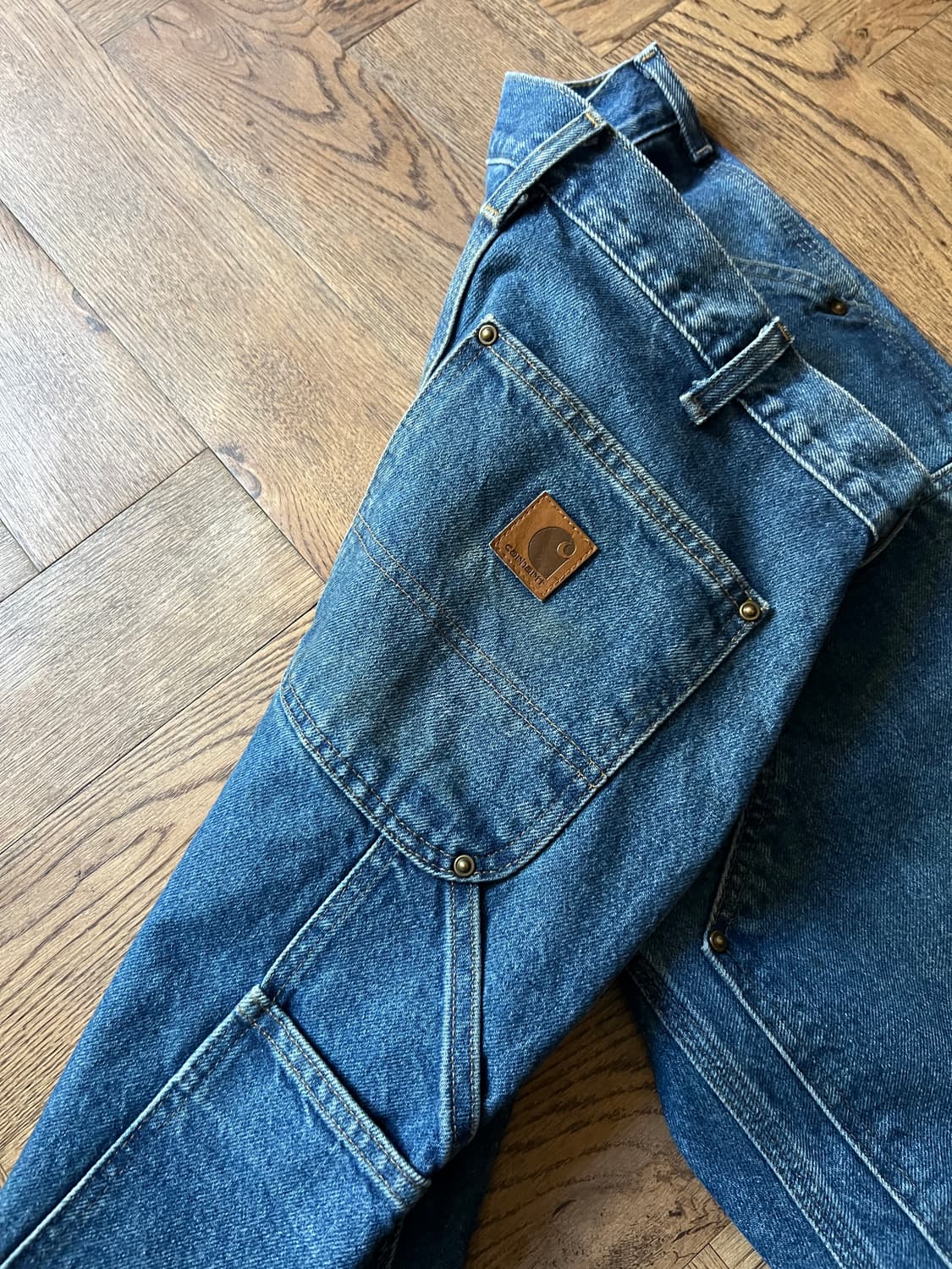 [32]칼하트 USA 더블니 워크 데님 팬츠 상품이미지6