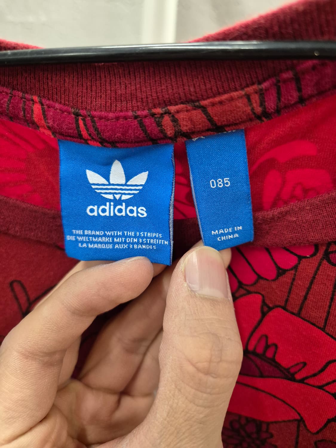 아디다스 플라워 패턴 민소매 티셔츠 085 상품이미지6