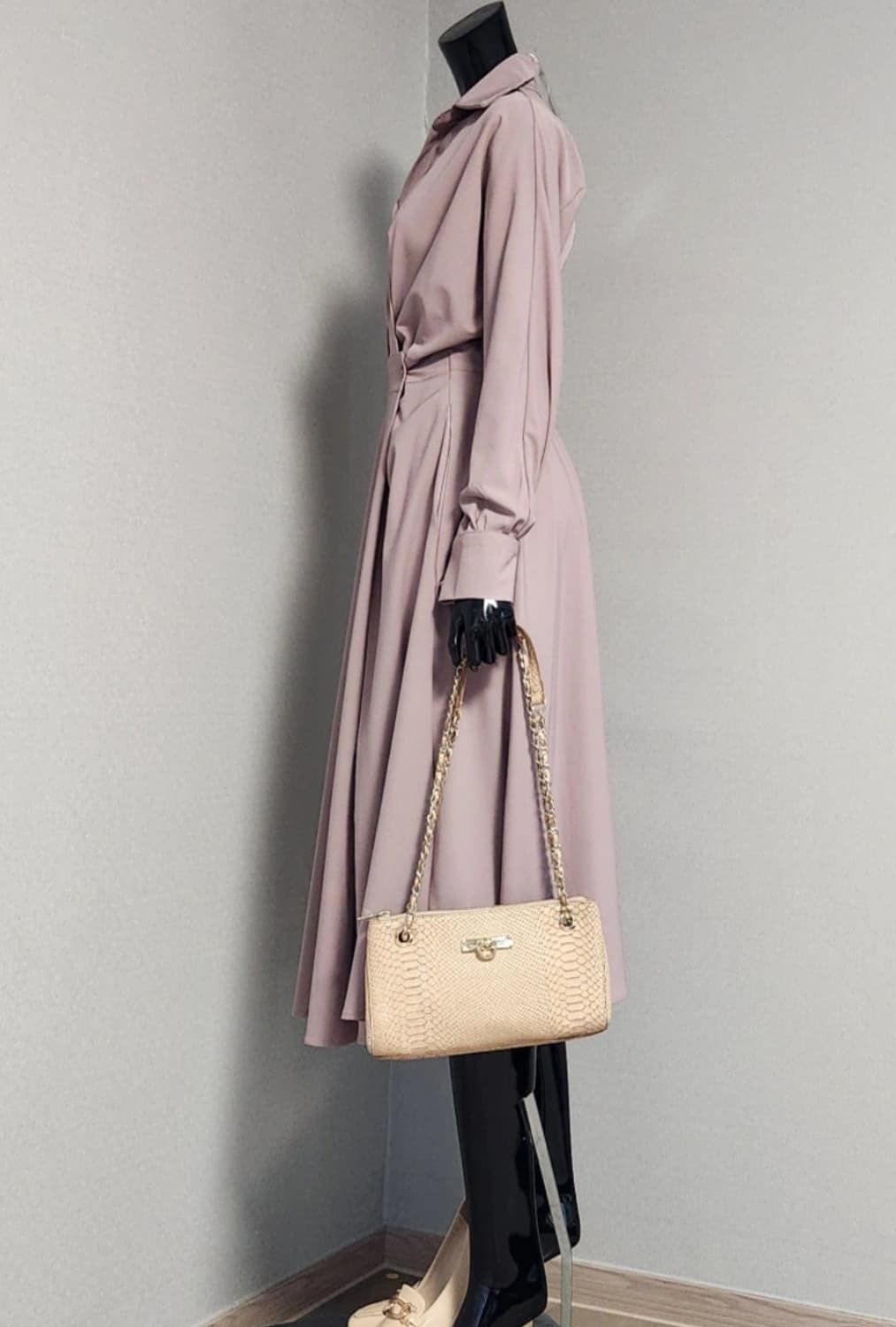 인디핑크 롱원피스  상품이미지4