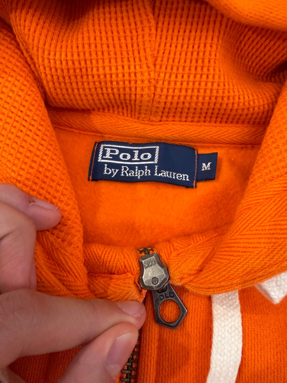 폴로 랄프로렌 포니 후드집업 오렌지 상품이미지3
