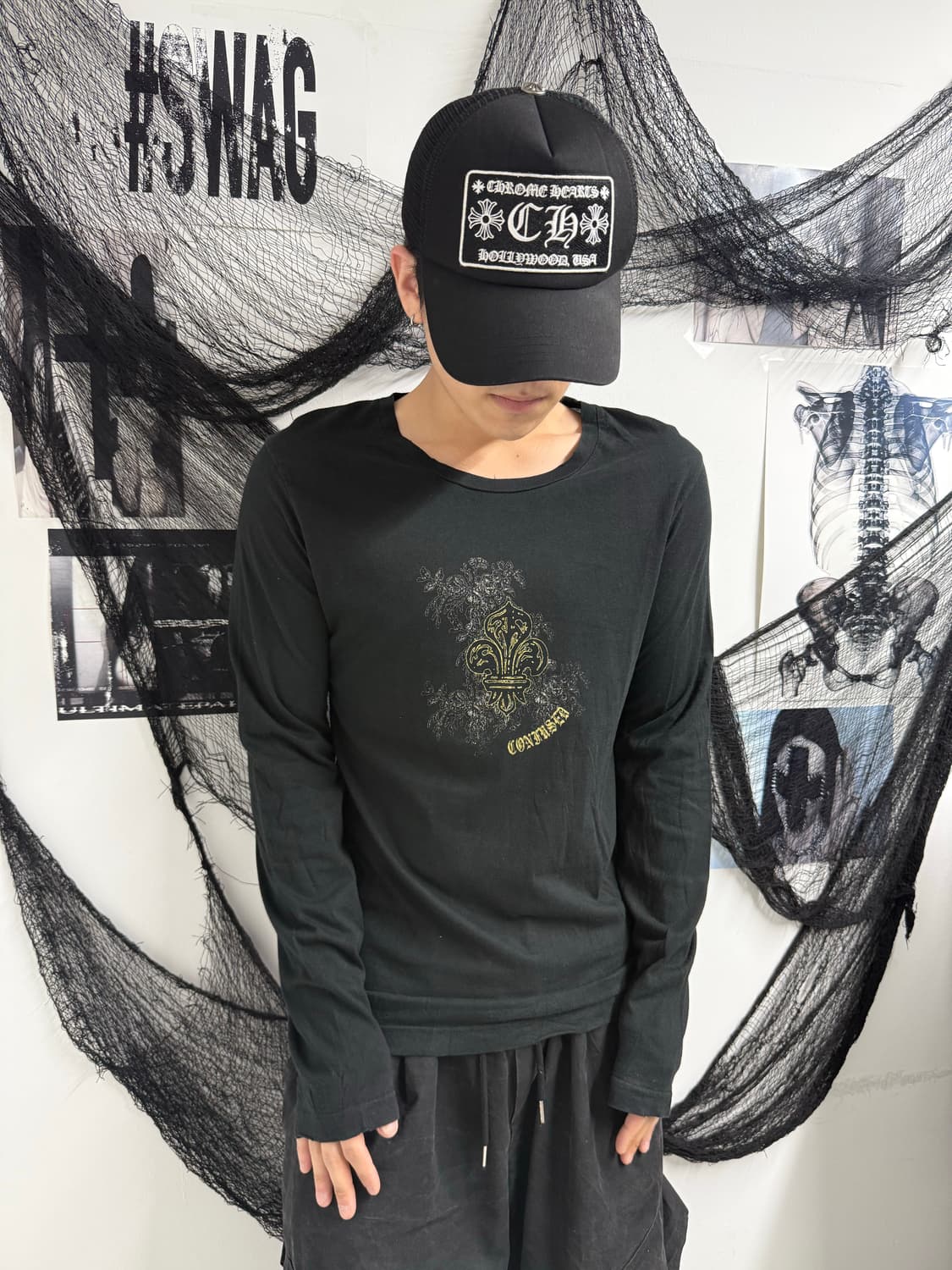 00s punk mood printing longsleeve 상품이미지5
