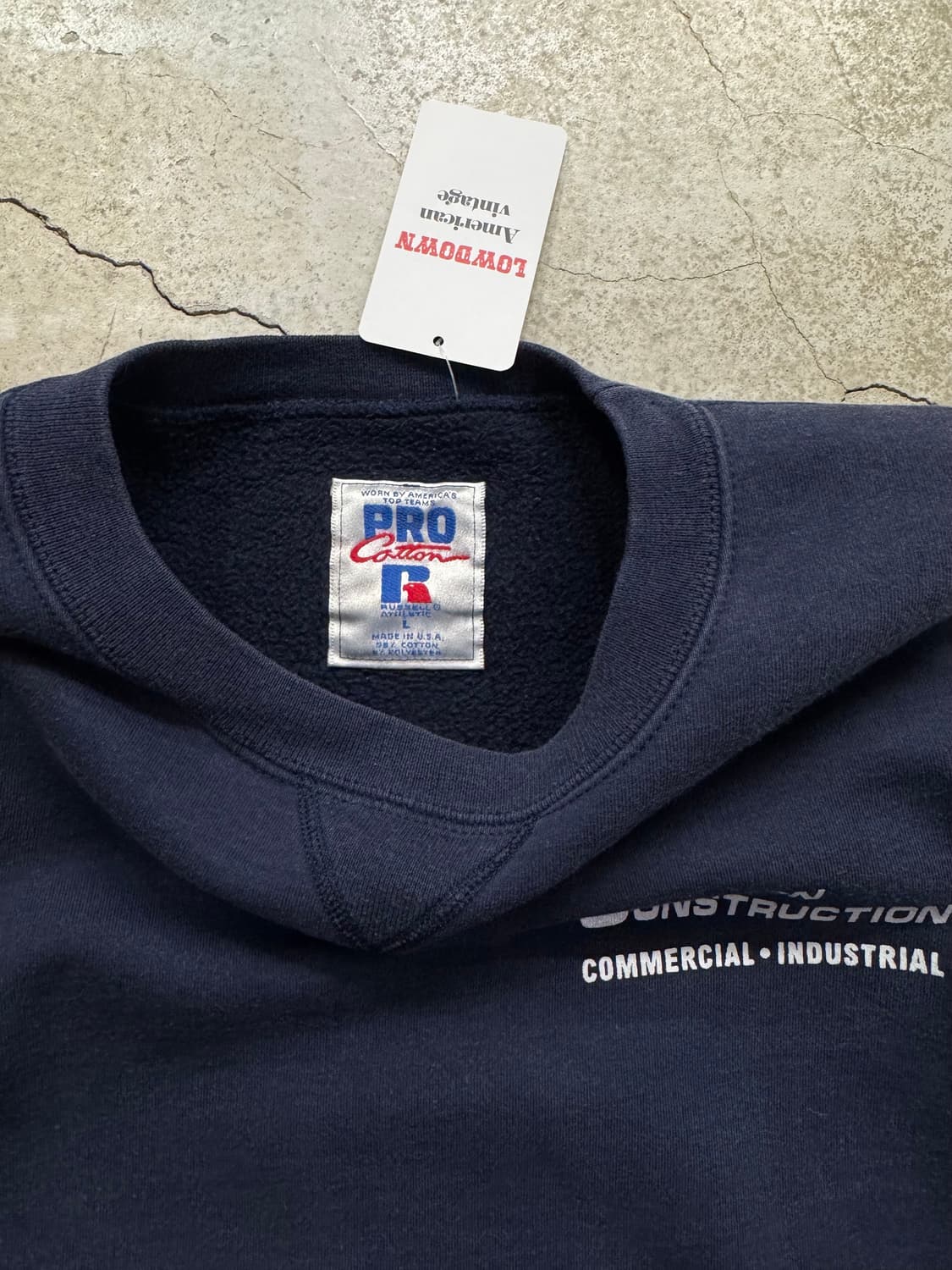 90s 러셀 프로코튼 스웻셔츠 상품이미지4