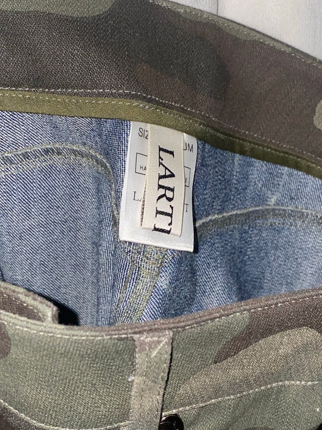 카모 부츠컷 리본팬츠 상품이미지5