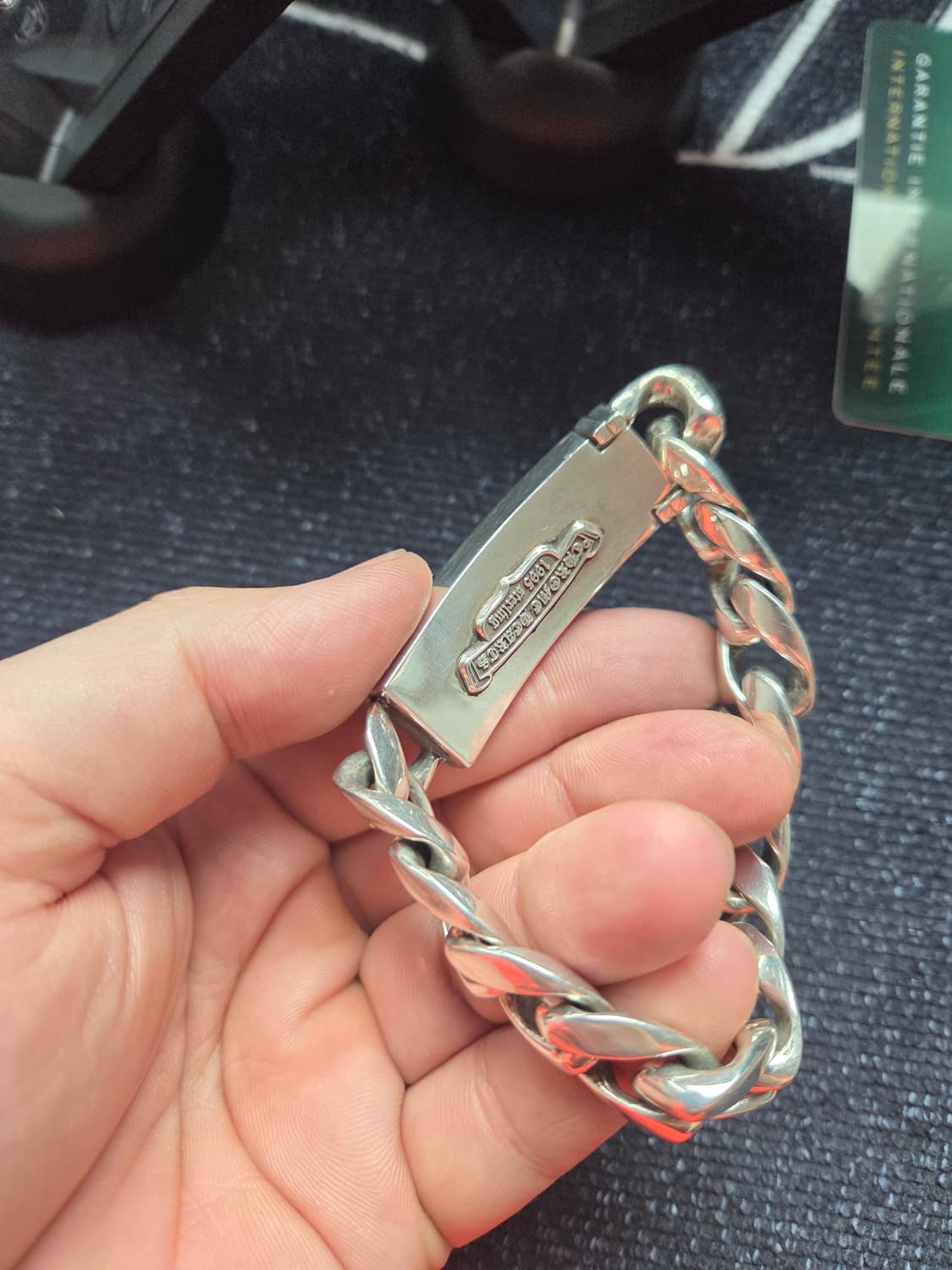 크롬하츠 ID 플로랄 하트 클래식 팔찌(정품) 상품이미지7