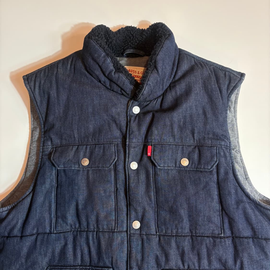 리바이스 데님 패딩 베스트 상품이미지3