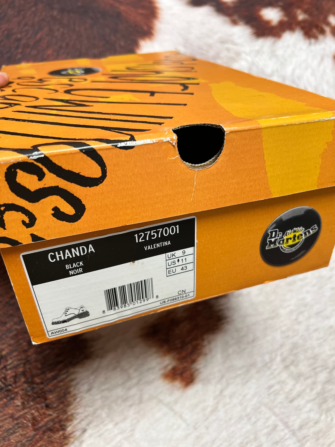 [43] 닥터마틴 찬다 CHANDA 블랙 3홀 더비 슈즈 상품이미지9