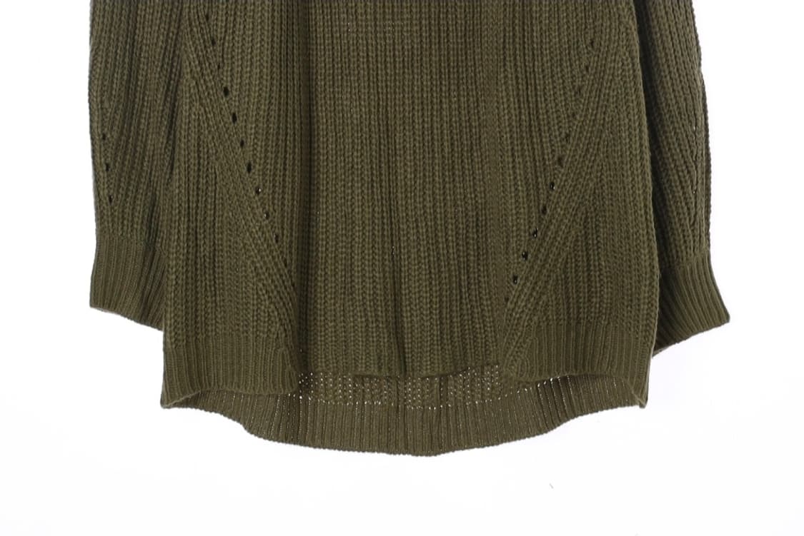 [JPN] 아크릴 라운드넥 롱 니트 (남성 M-L) 상품이미지4