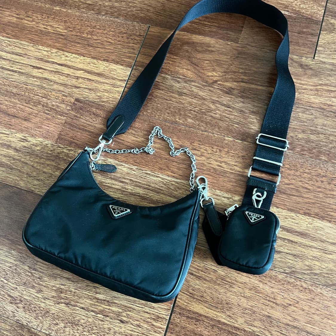 프라다 리나일론 테수토 호보백 상품이미지2