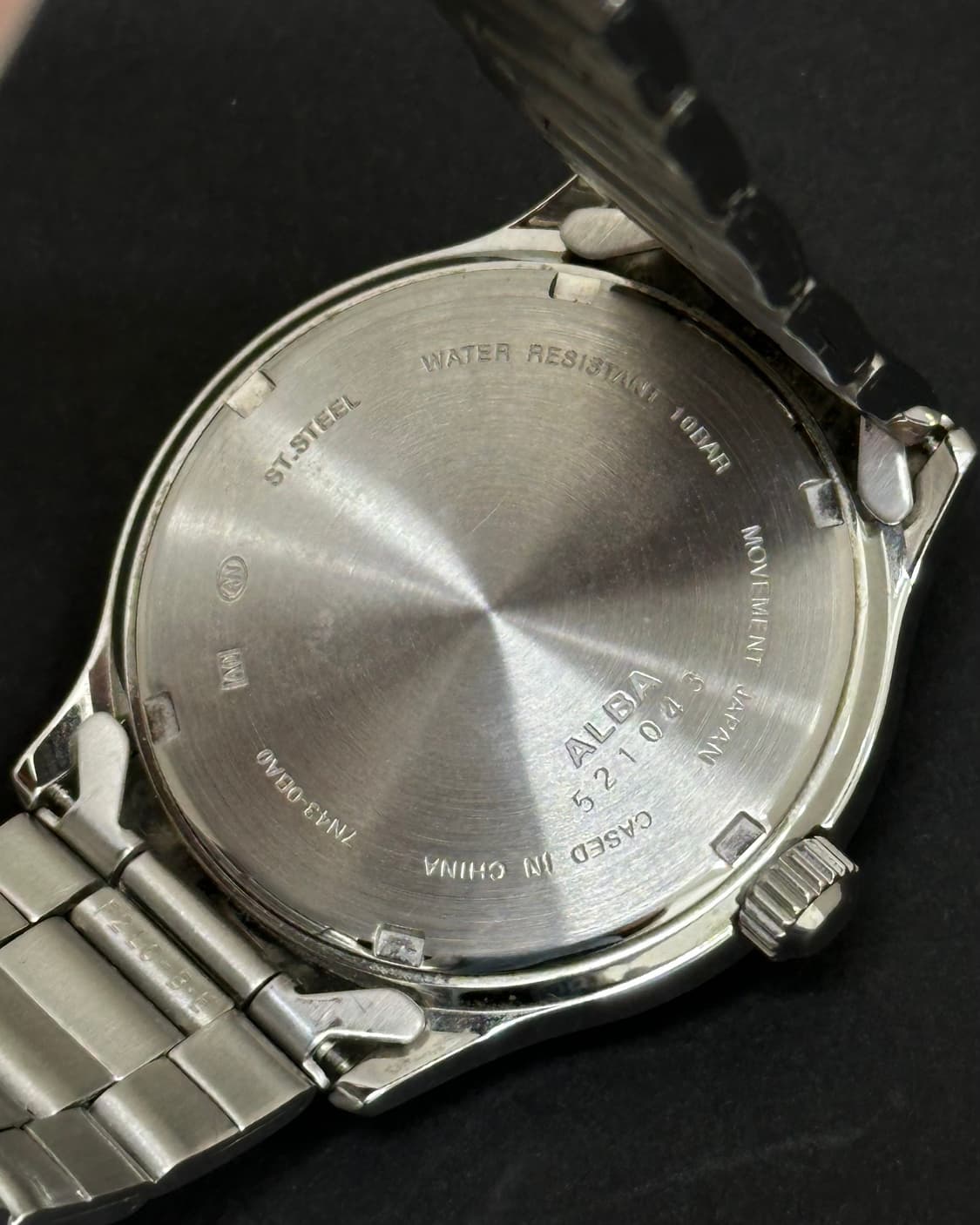 세이코 알바 옐로우 다이얼 시계 상품이미지8