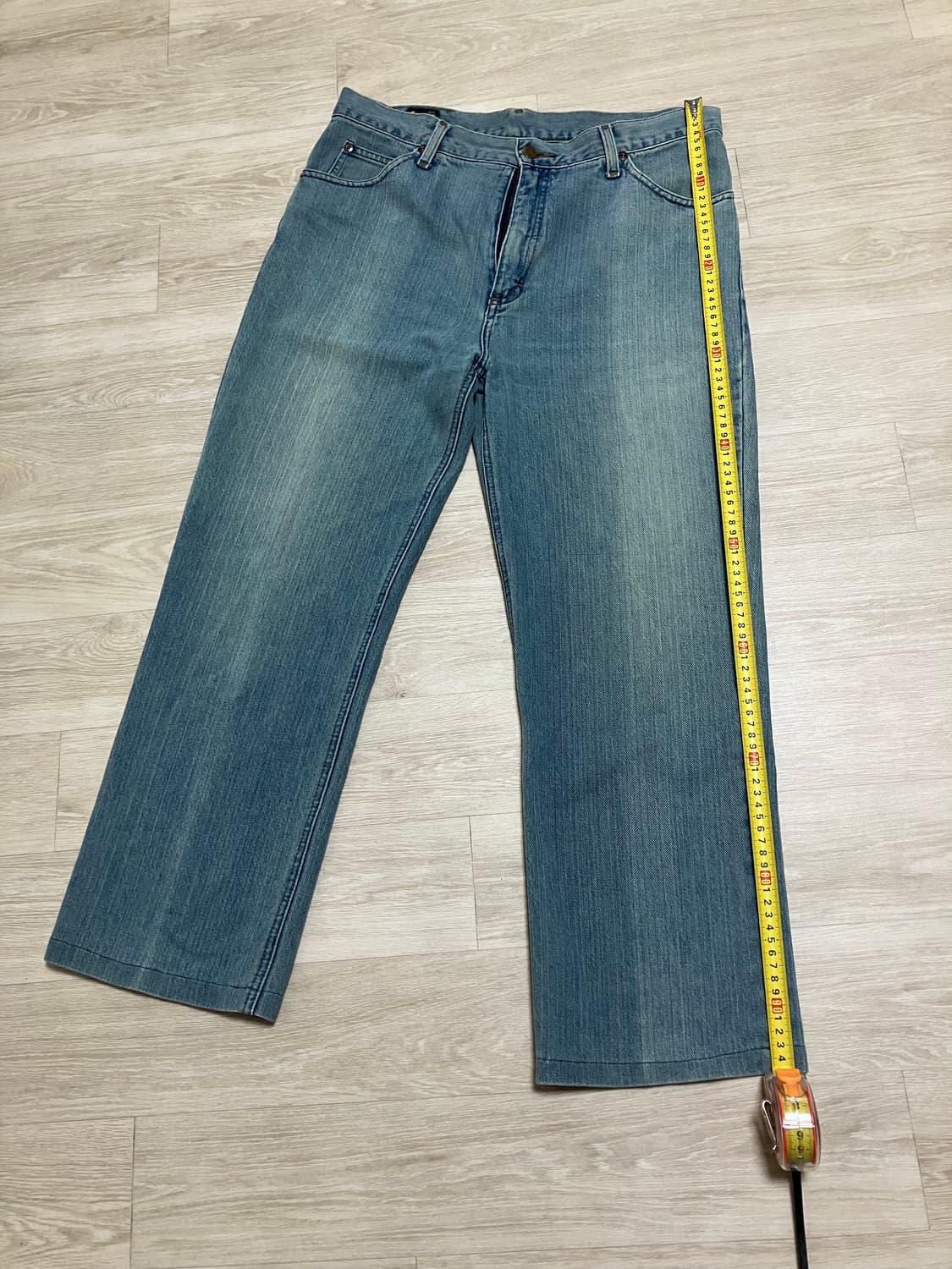Lee Fit 201 빈티지 USA 데님 34x30(기장 수선95cm) 상품이미지8