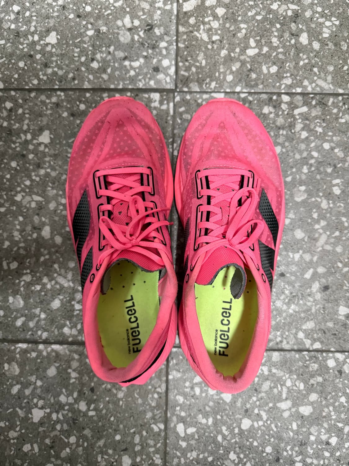 뉴발란스 퓨어셀 레벨 v4 울트라 핑크 D 스텐다드 상품이미지2