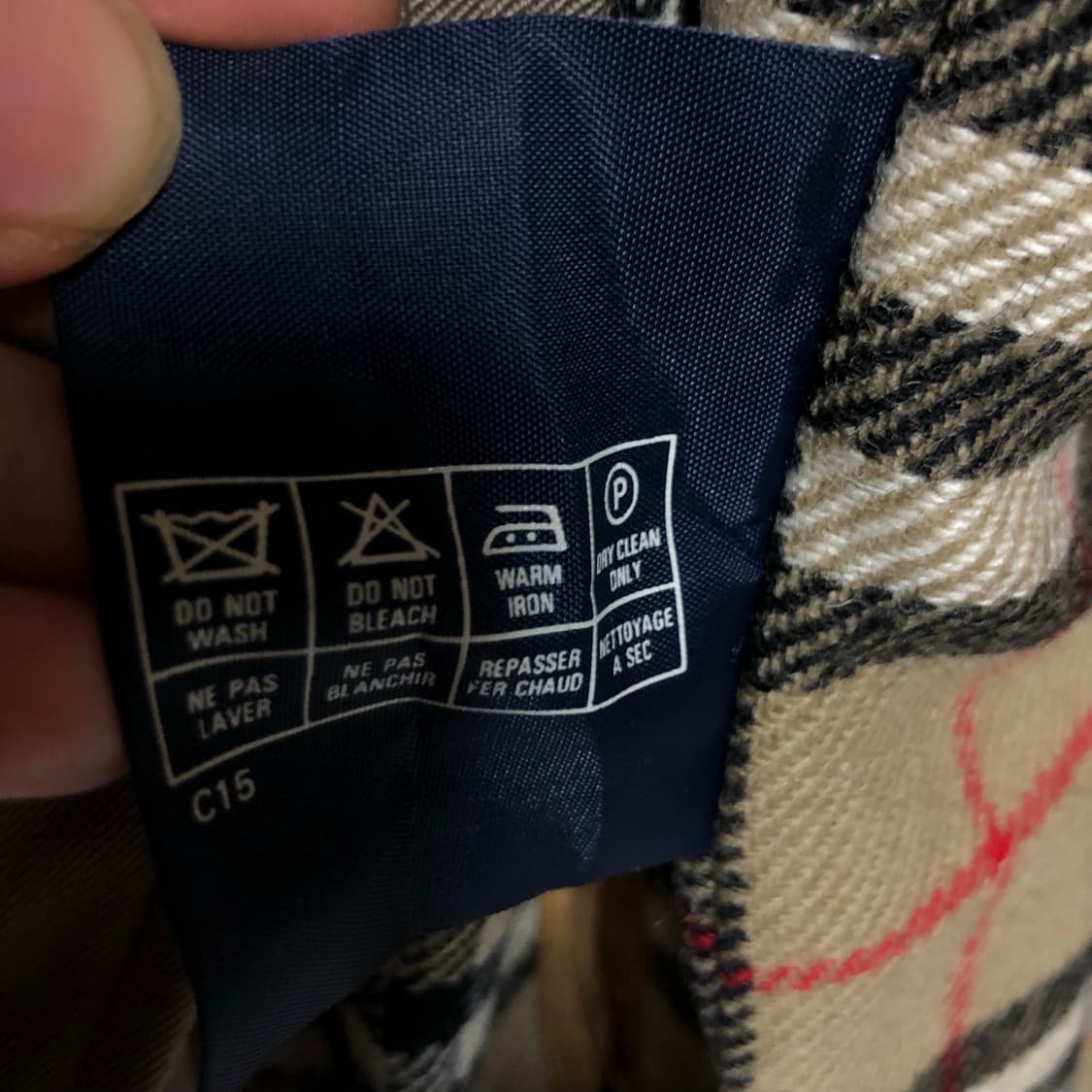 버버리 발마칸 코트 상태굿 내피 남성용 상품이미지10