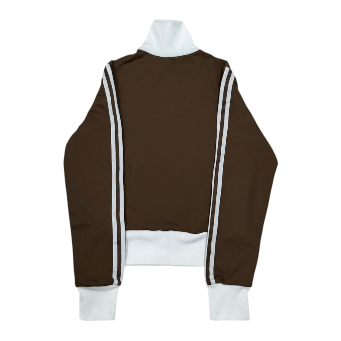 아디다스 빈티지 Y2K 딱붙핏 초콜릿 브라운 트랙탑 져지 자켓 XS 상품이미지3