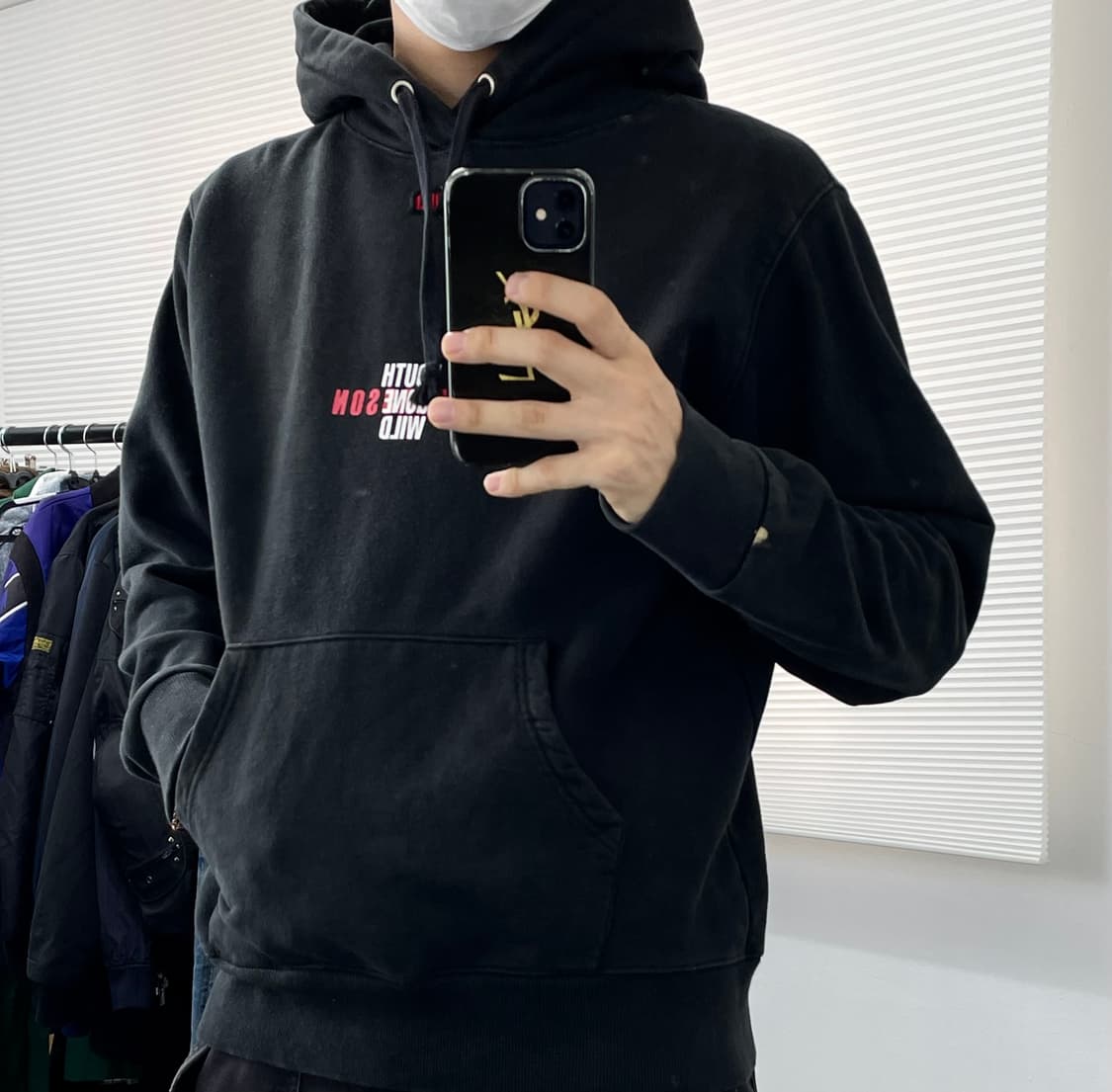 L 앤더슨벨 백로고 후드 상품이미지2