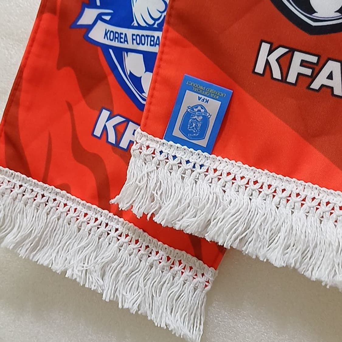 정품 대한민국 KOREA 축구 응원 머플러 목도리 거의새것 사랑봉봉 상품이미지3