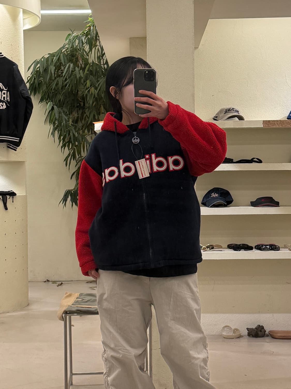 아디다스 올드스쿨 빅로고 플리스 자켓 U281 상품이미지1